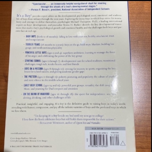 Michael Thompson It's a Boy!  from Birth to Age 18 - NWT - Picture 2 of 2